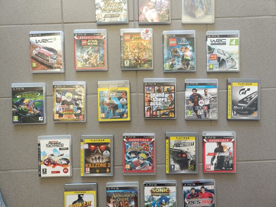 PlayStation 3 Slim 160Gb + 23 jogos