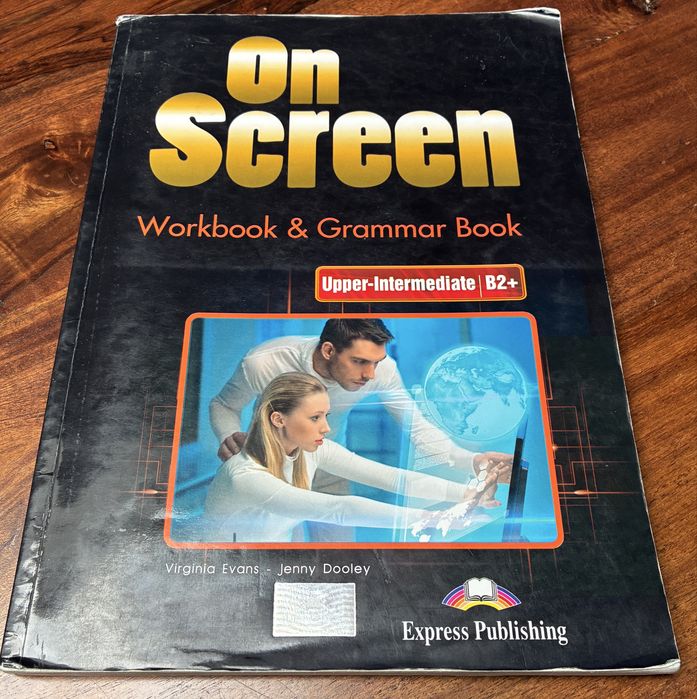On Screen B+ angielski książka + ćwiczenia, czyste, niewypelnione