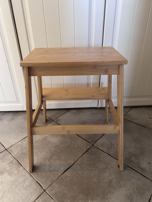 Taboret ze schodkiem tenhult ikea