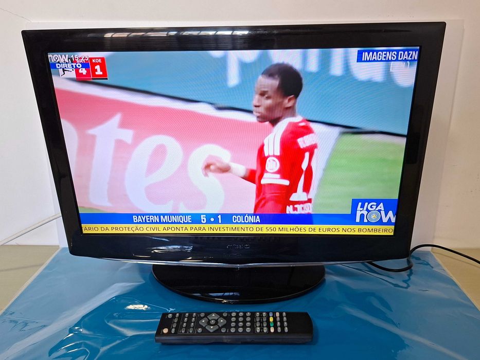 TV LED Mitsai de 22 Polegadas Impecável, com Comando Original