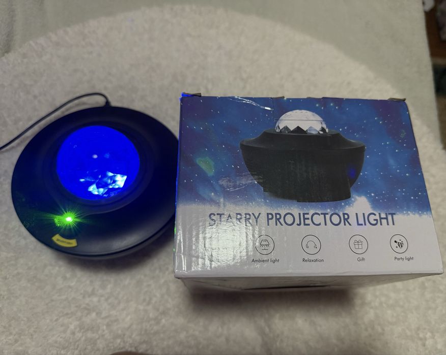 Колонка-+Проєктор зоряного неба нічник