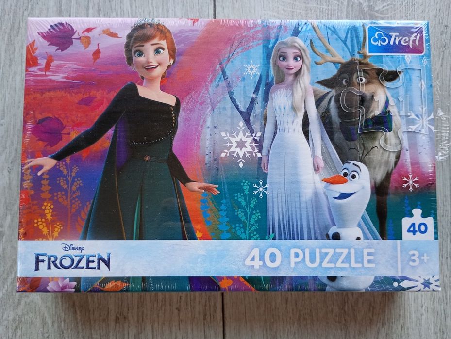 Nowe puzzle Kraina lodu 40  elementów