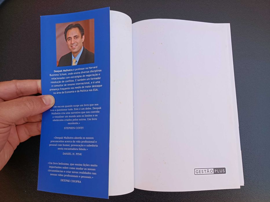 Livro "Eu Mexi no Teu Queijo", Deepak Malhotra