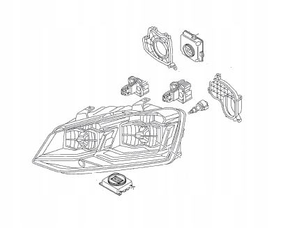 Audi a1 lewy bixenon idealny