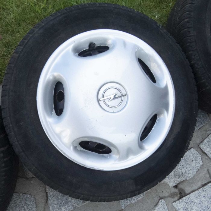 4 Rodas (Opel Corsa B) Jante 13 Com Tampas E Pneus
