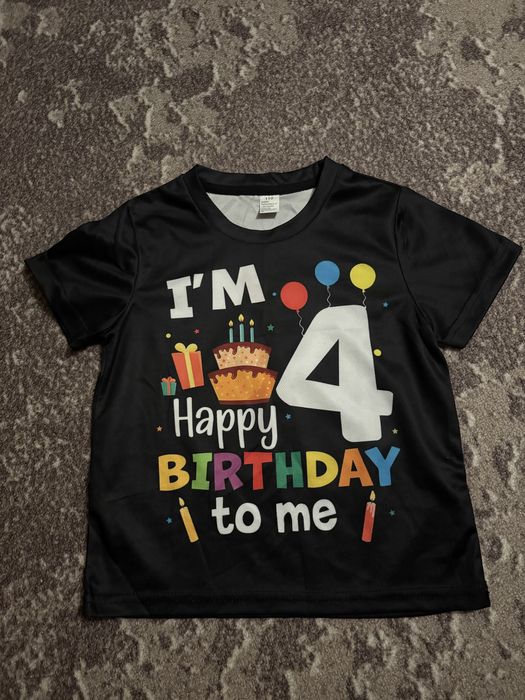 Футболка для іменинника 4 роки