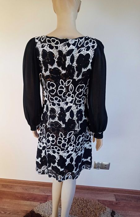 USCO Sukienka wieczorowa cekiny połysk Andrzejki Sylwester 38