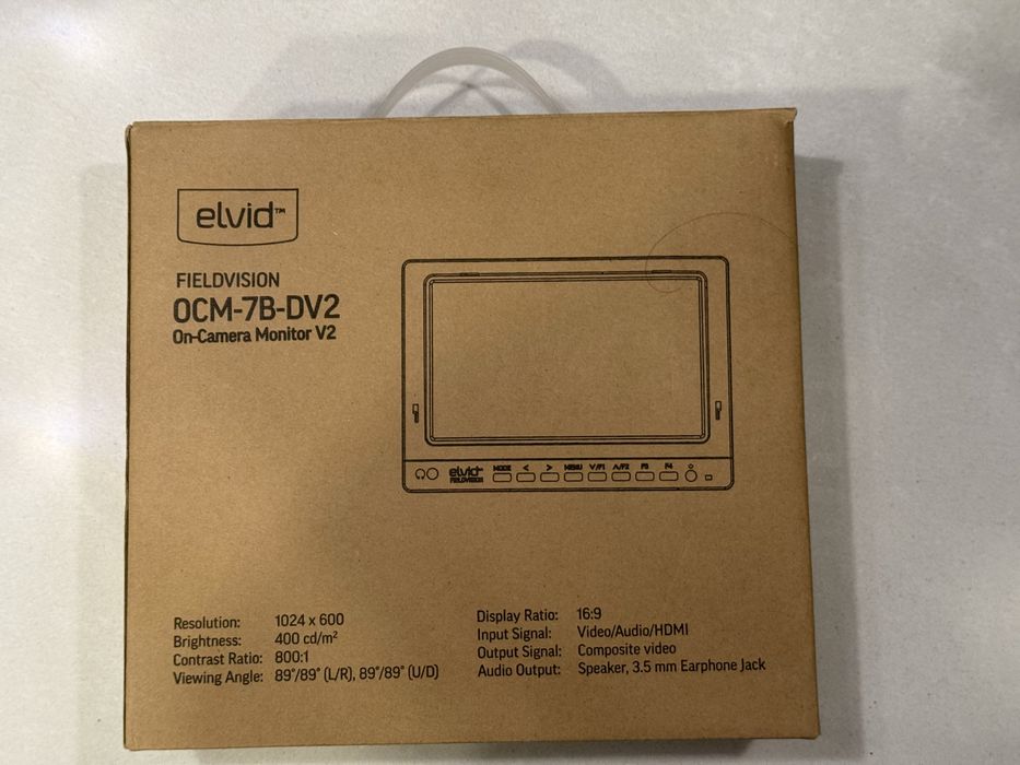 Elvid Fieldvision OCM-7B-DV2 7" HDMI monitor podgladowy