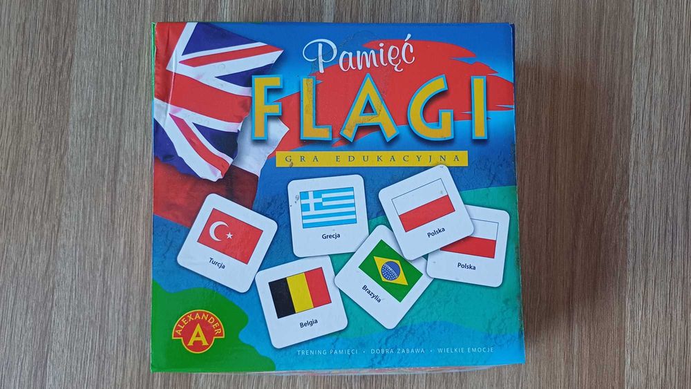 Układanka pamięciowa flagi