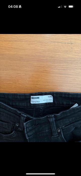 Calças à Boca de Sino Bershka