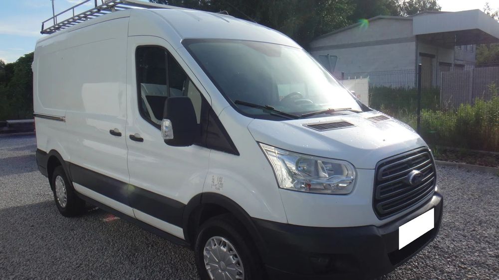 Ford TRANSIT  TRANSIT MK8 L2H2 2014 klima pdc LED  bagażnik z drabinką regały