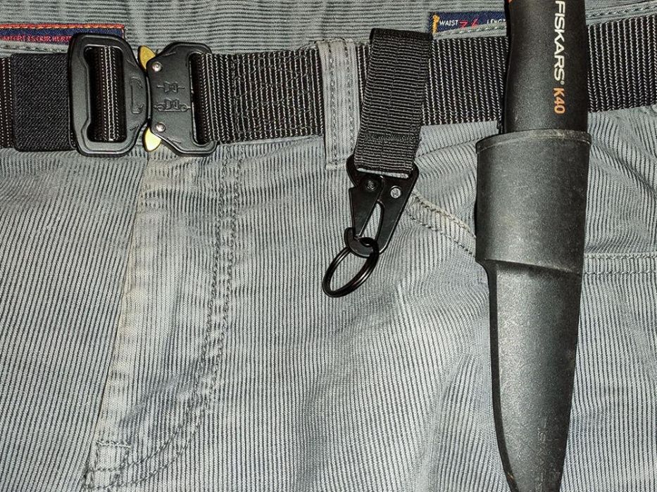 Cinto e porta-chaves tropa militar tático - ARTIGO NOVO EMBALADO