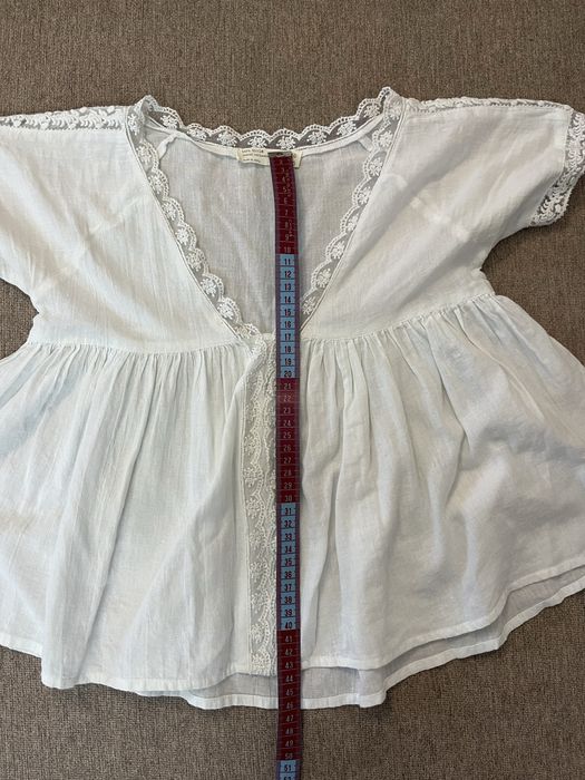 Conjunto blusa e top branco | Zara Girls (9/10 anos)