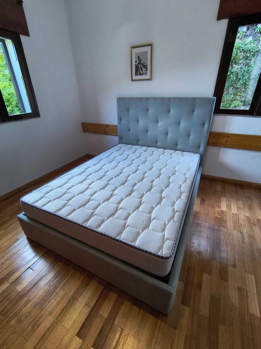Camas de Casal Estofadas de Luxo 199€ Disp. em Várias Cores! 190x140m! 199 €