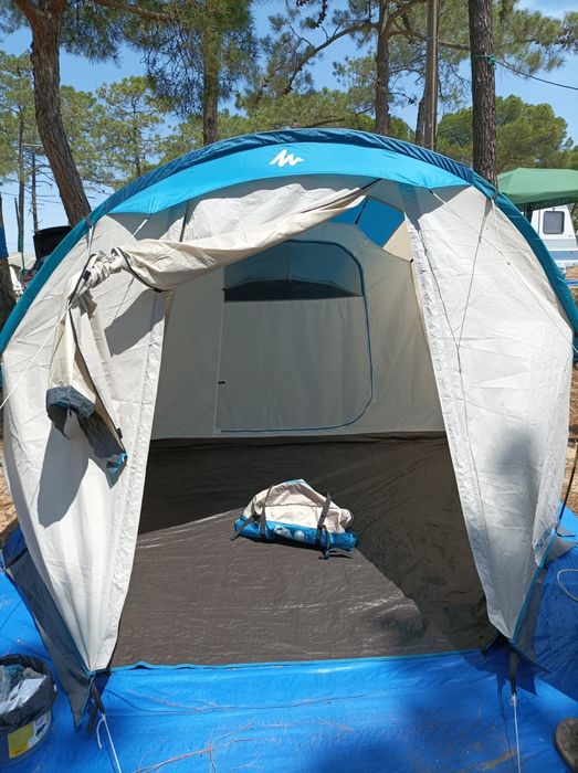 Tenda Arpenaz 4.1 e 2 colchões