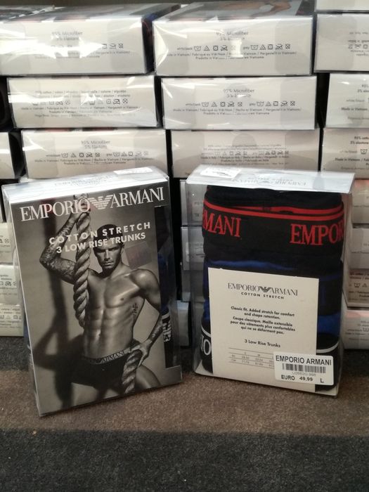 Bokserki Męskie 3-pack BAWEŁNA