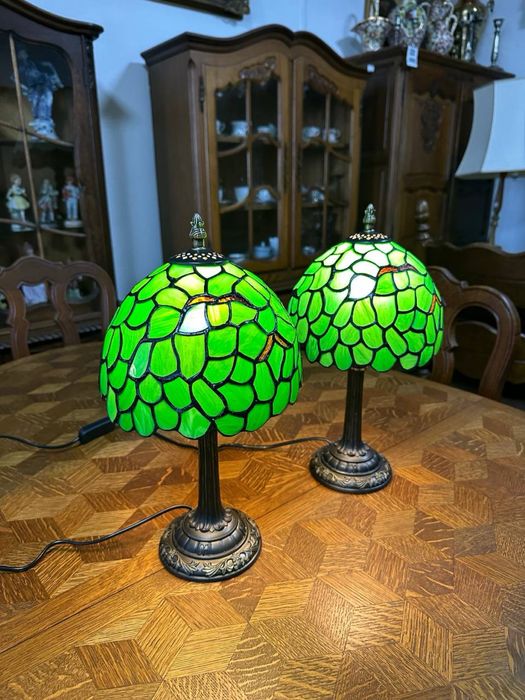 Настільна лампа в стилі Тіффані світильник торшер бу 7803