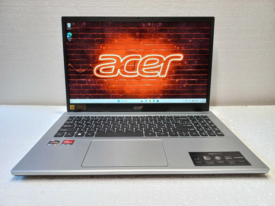 Игровой СВЕЖАК 2025!!  ACER A315 / RYZEN 7" 5700U на 16" ЯДЕР / 16 RAM / КОМПЛЕКТ + ЗСУ Подарки!!