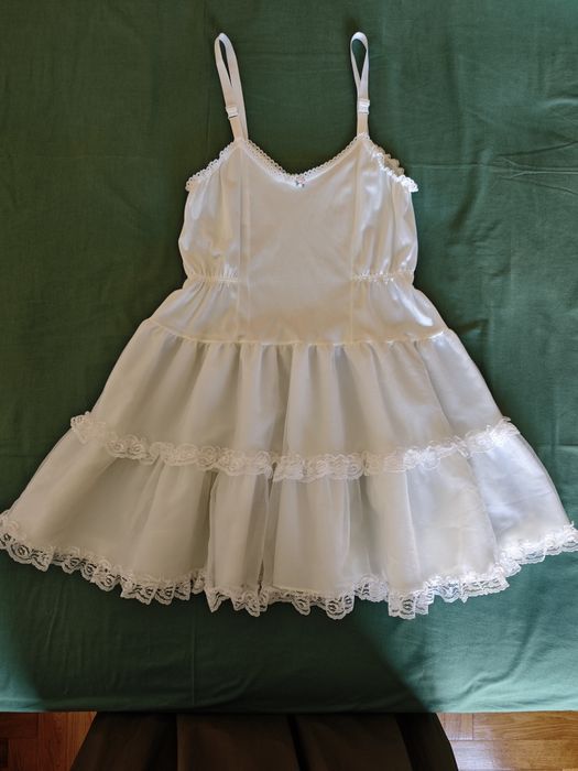 Combinação / Anágua Interior para Vestido (Criança - 4/5 Anos) – Como Nova