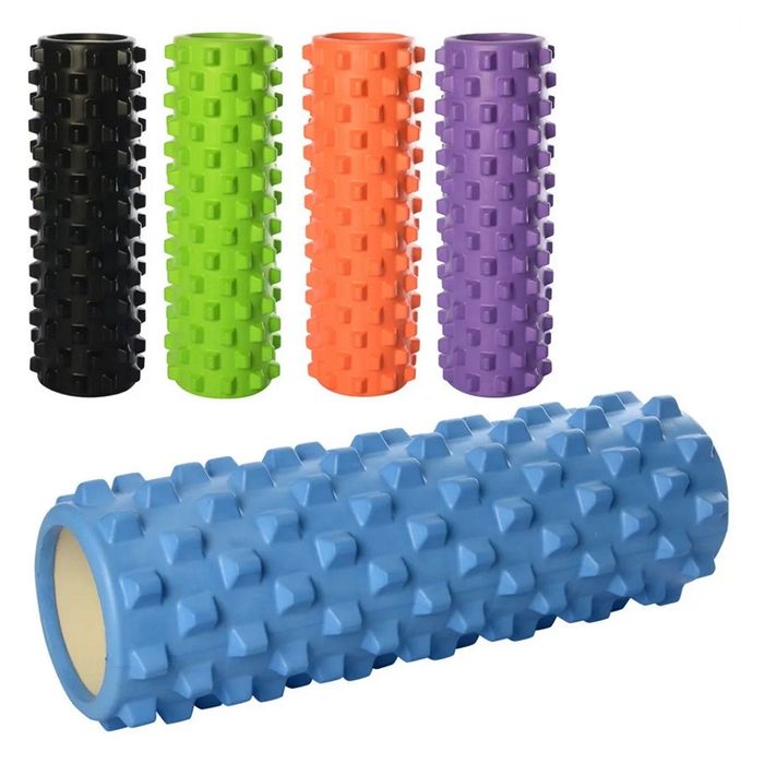 Масажний ролик, валик 33-45 см для спини, масажер