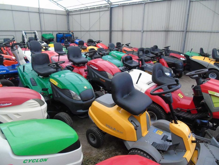 Traktorek kosiarka ETESIA BAHIA 80 WOLF 2 cylindrowy kosz PO SERWISIE