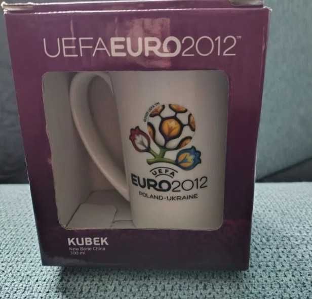 Kubek kolekcjonerski EURO 2012 + Długopis PARKER EURO 2004