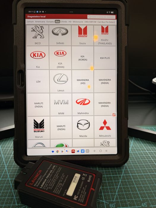 Launch Dspro maquina diagnostico multimarca