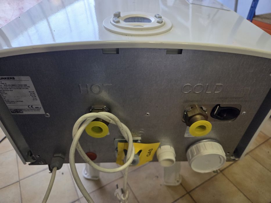 Esquentador 27 litros gas natural novo