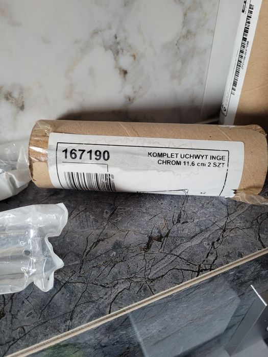 Chromowane uchwyty Elita 11.6cm Inge