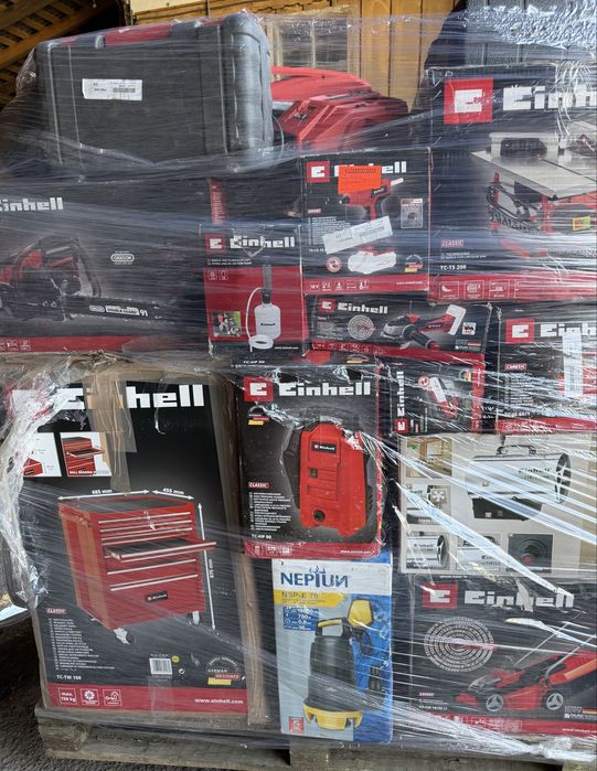 Палети Einhell електроінструмент з Німеччини
