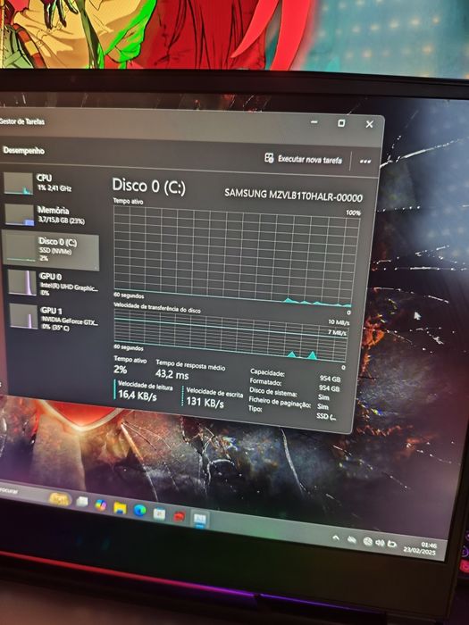 PC gamer de Altíssima Potência! I7 9750H 16GB

100% novo sem uso com f
