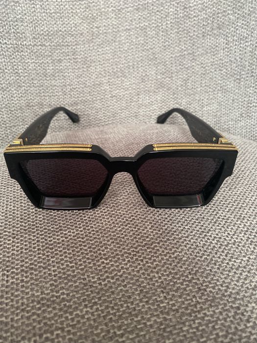 Okulary męskie Louis Vuitton Millionaires Sunglasses Black
