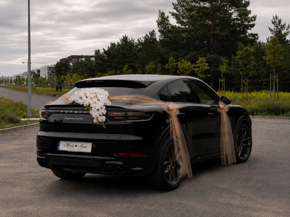 Auto do ślubu Porsche Cayenne Turbo