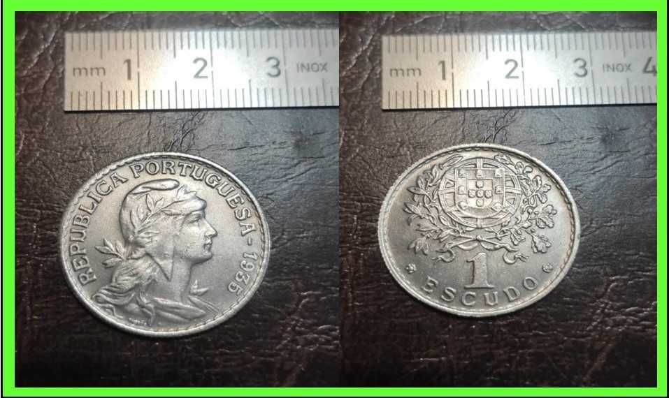 Moedas de escudos antigas raras *RÉPLICAS* 1942 | 1937 | 1935
