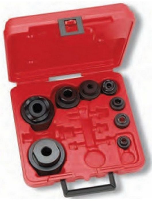 Jogo 8 Perfuradores Redondos Hidráulicos FORZA várias medidas