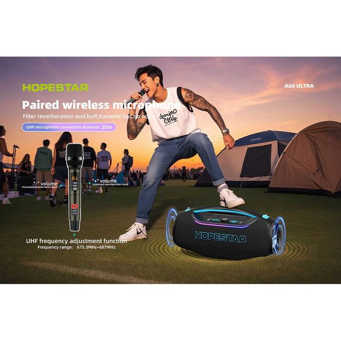 HOPESTAR A60 Ultra 450W (НОВІ) чорні