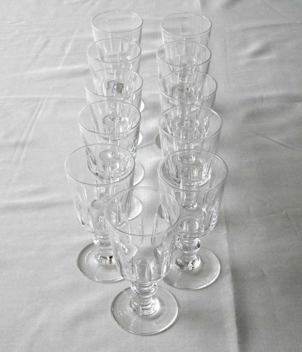 Conjunto 11 cálices cristal