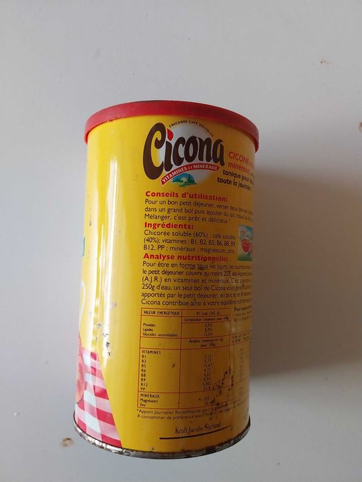 Lata antiga de Café Cicona