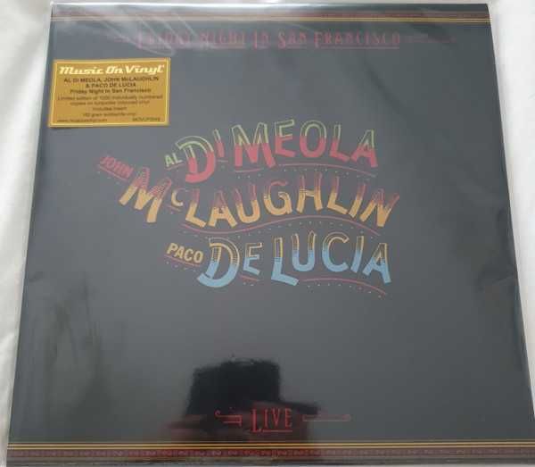Al Di MEOLA- Friday Night In San Francisco - LP- płyta nowa , folia