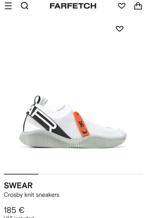 Swear Crosby Unisexo 
SWEAR
Crosby knit sneaker