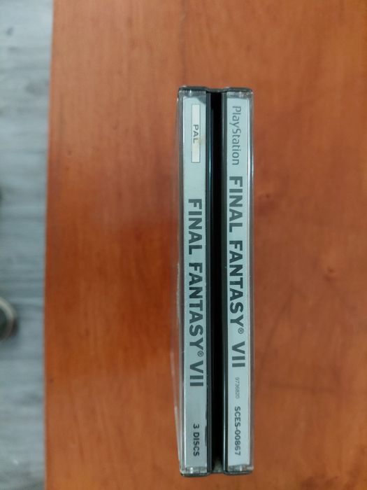 Final Fantasy VII pal  platinum