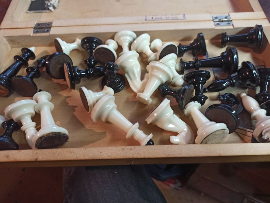 Шахматы пластмассовые 37х37