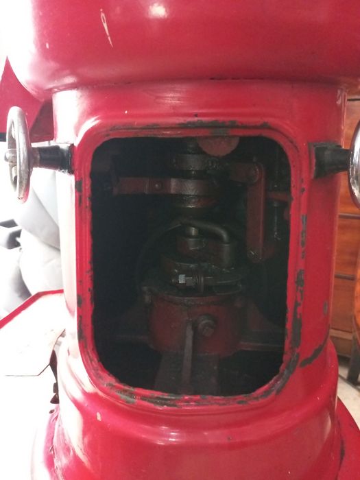 Moinho café antigo mó de pedra