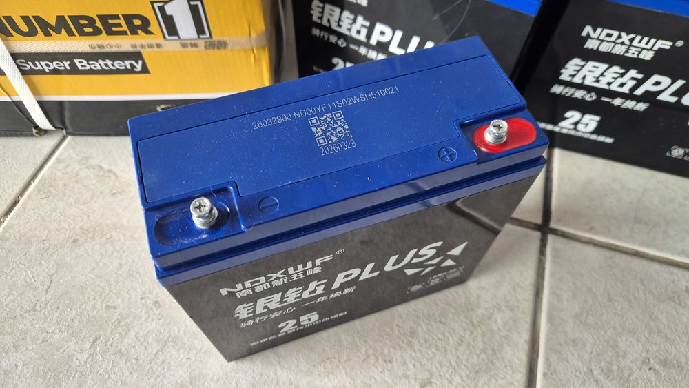 5 Baterias motas bicicletas elétricas Chilwee Grafeno 60V 20Ah 25Ah 6-DZF20 6-DZF25