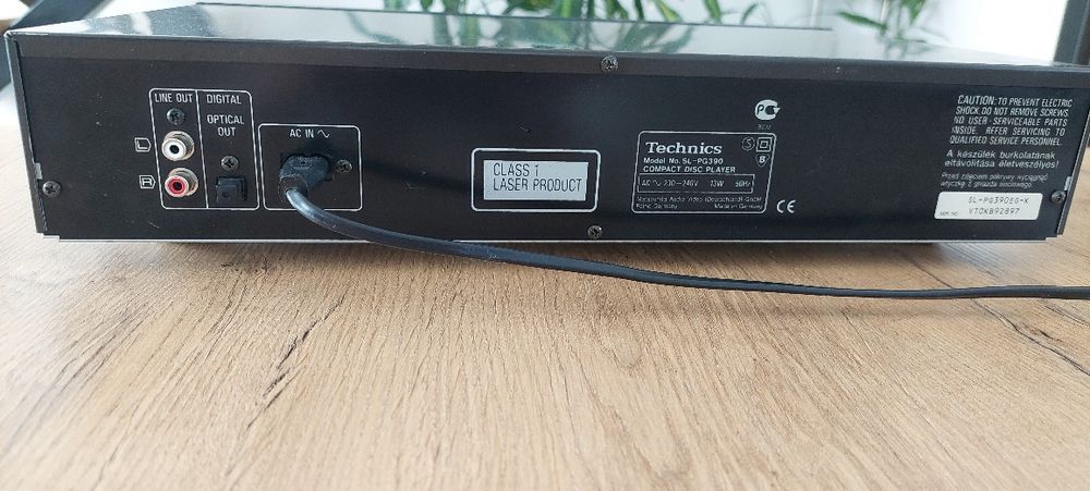 Technics sl-pg390  CD Compact