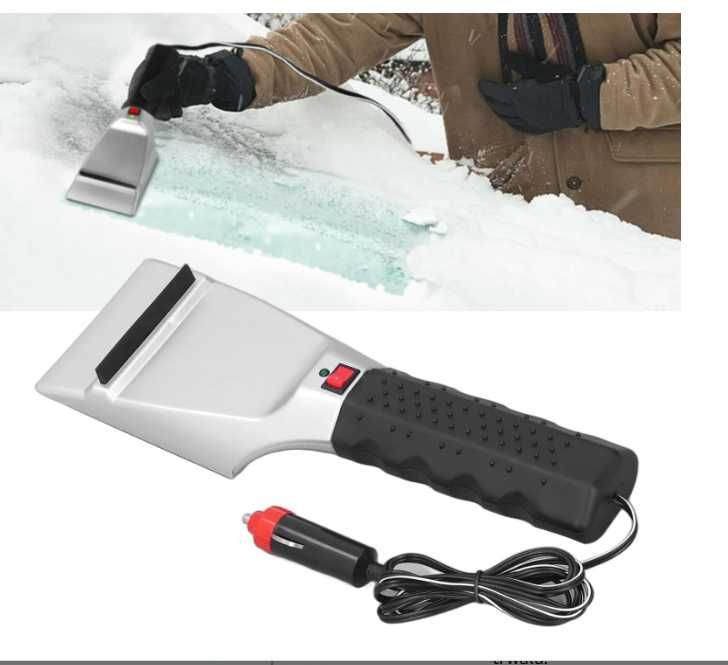 12V Podgrzewana Łopata Do Śniegu Elektryczne Skrobaczki Do Szyb