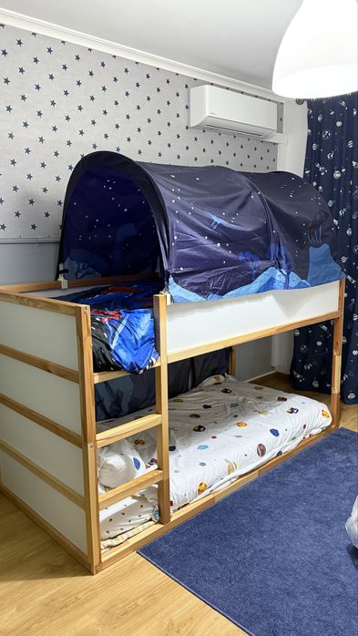 CAMA KURA C/Colchão, Dossel