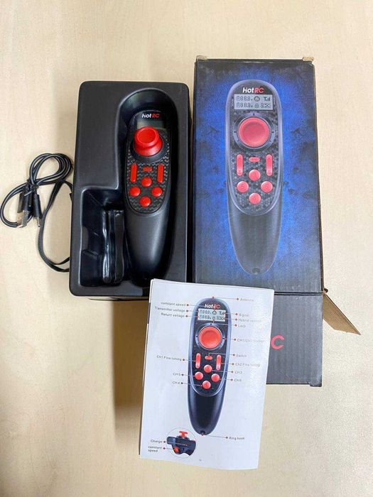 Пульт керування HOTRC DS600 6ch 2.4 ghz. Апаратура керування.