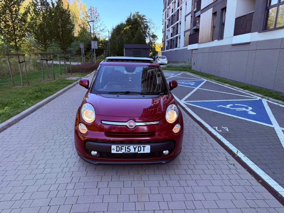 Anglik Fiat 500L 2015r Super Samochód 1.6 MultiJet Serwisowany Przebieg tylko 90 tyś Km Okazja!