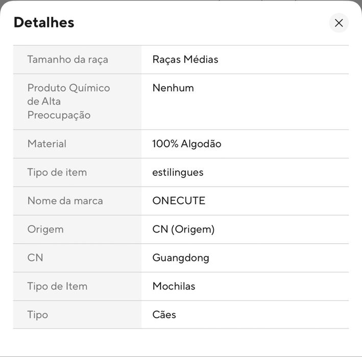 Mala nova de transporte para cão tamanho M